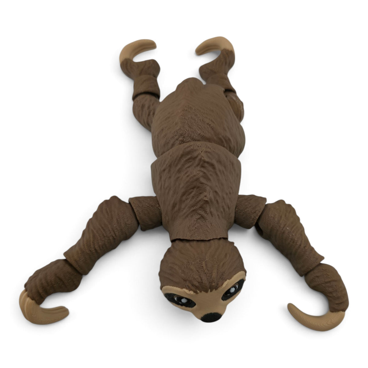 Sloth With Tree – 3D Printed Articulated Figurine | Flexible Collectible Desk Decor