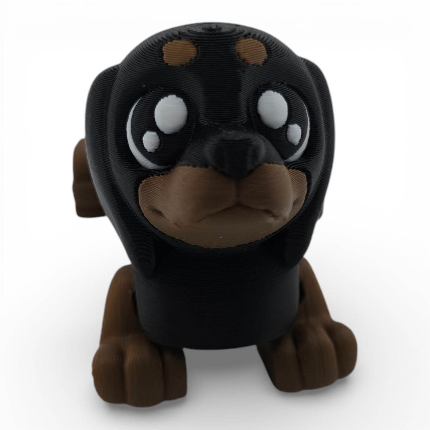 Dachshund Hotdog Articulated 3D Printed Figurine Collectible