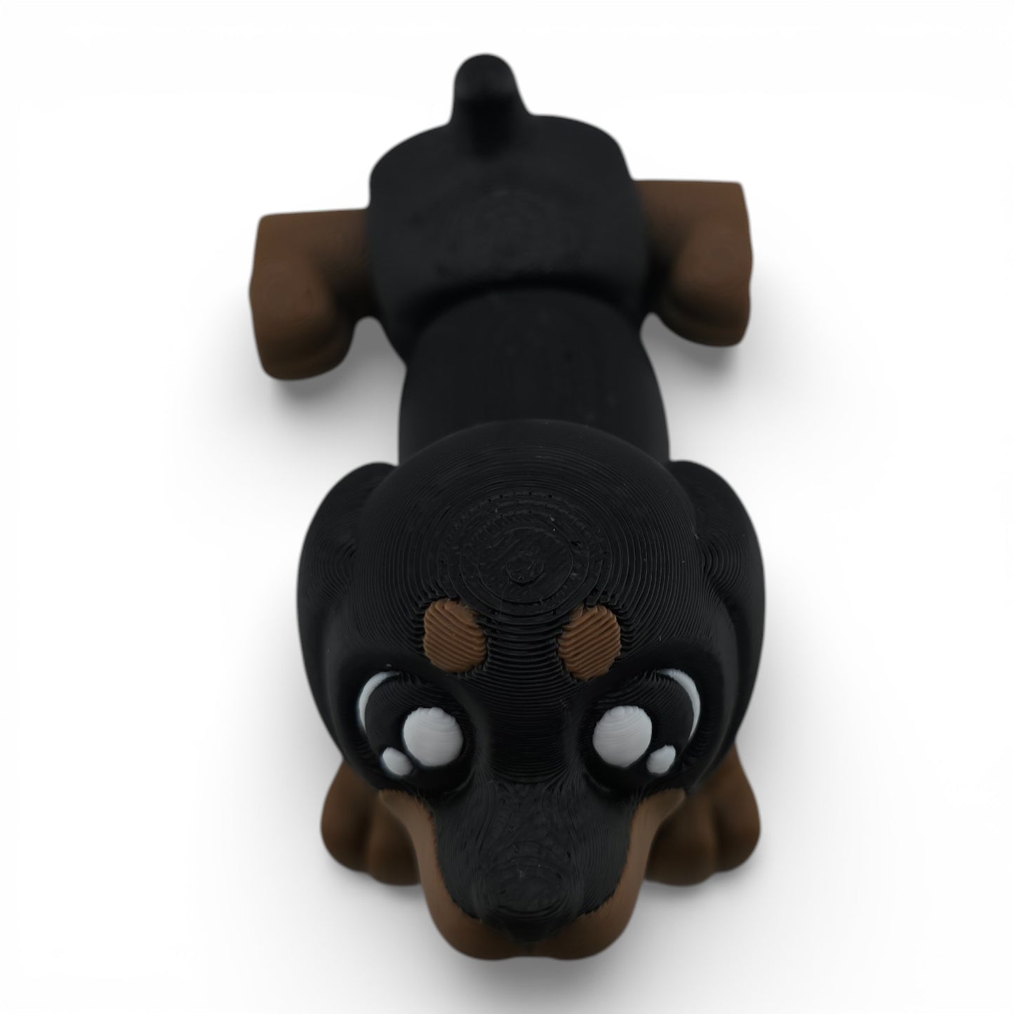 Dachshund Hotdog Articulated 3D Printed Figurine Collectible