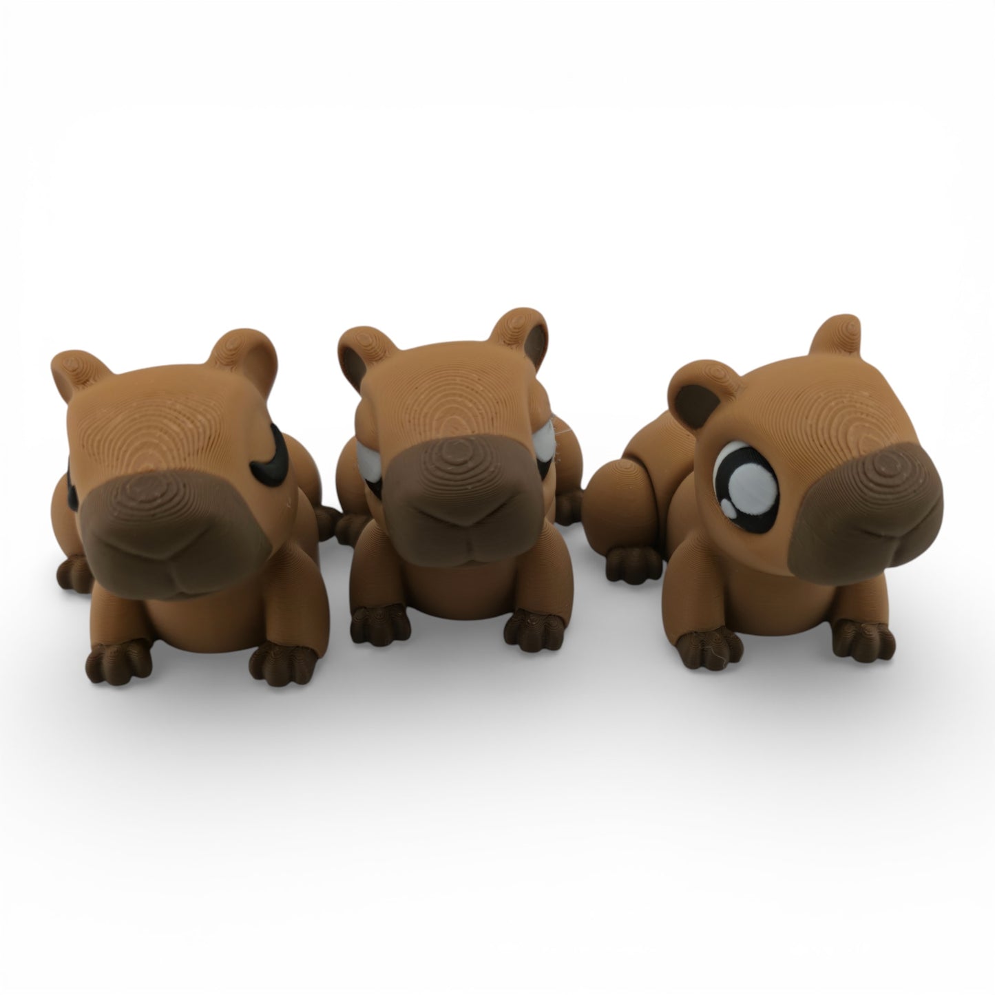 Capybara Articulated 3D Printed Figurine Collectible