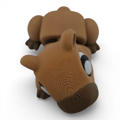 Capybara Articulated 3D Printed Figurine Collectible