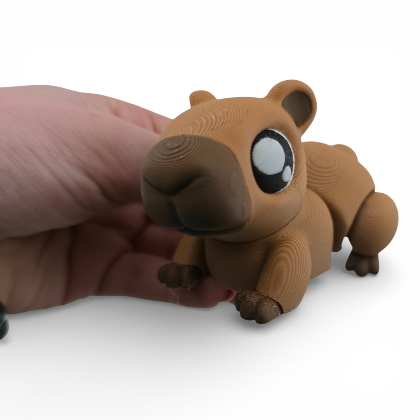 Capybara Articulated 3D Printed Figurine Collectible