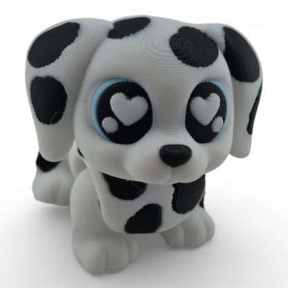 Dalmatian Articulated 3D Printed Figurine Collectible