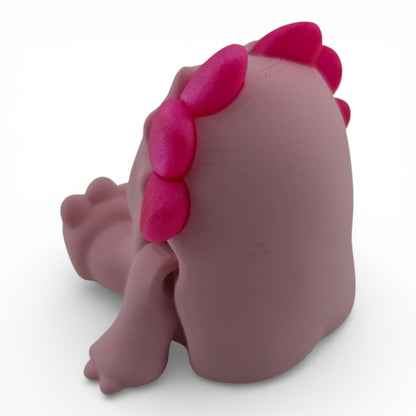 Axolotl Woobu Articulated 3D Printed Fantasy Figurine Inspired Collectible