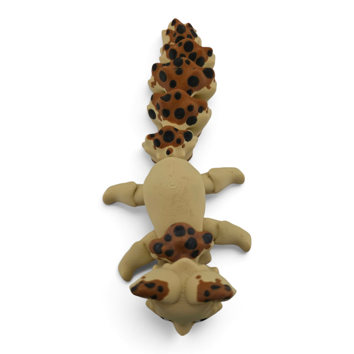 Brown Boba Fox – 7.5" Articulated Fantasy Collectible | 3D Printed Boba-Themed Desk & Shelf Decor