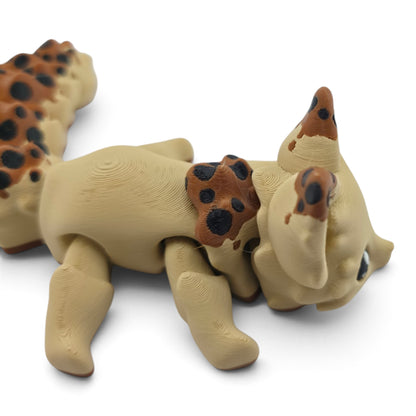 Brown Boba Fox – 7.5" Articulated Fantasy Collectible | 3D Printed Boba-Themed Desk & Shelf Decor