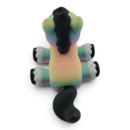 Horse – Articulated 3D Printed Animal Collectible | Flexible Desk & Shelf Decor