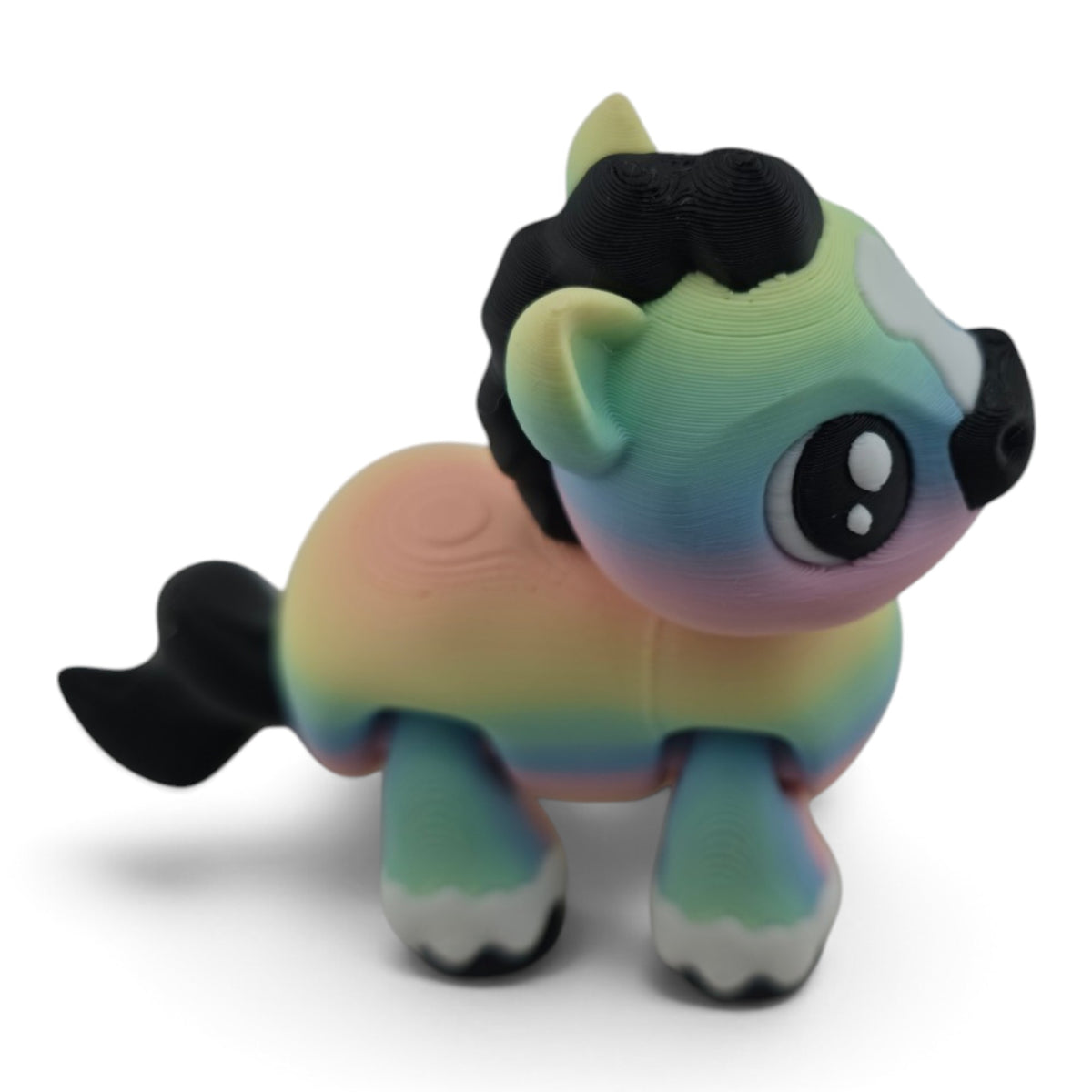 Horse – Articulated 3D Printed Animal Collectible | Flexible Desk & Shelf Decor