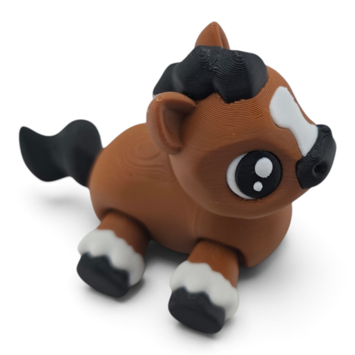 Horse – Articulated 3D Printed Animal Collectible | Flexible Desk & Shelf Decor