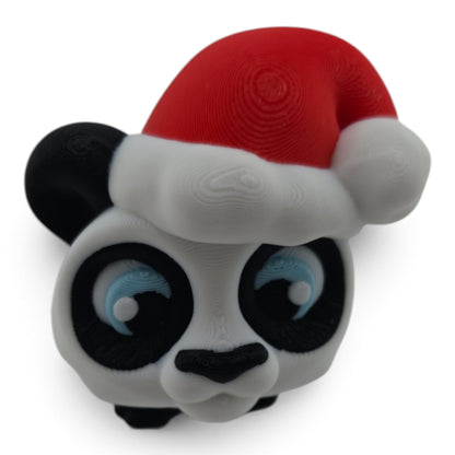 Panda Flexi – Articulated 3D Printed Animal Collectible | Flexible Desk & Shelf Decor