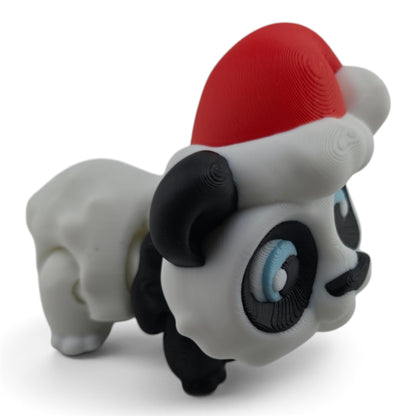 Panda Flexi – Articulated 3D Printed Animal Collectible | Flexible Desk & Shelf Decor