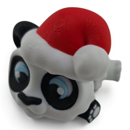 Panda Flexi – Articulated 3D Printed Animal Collectible | Flexible Desk & Shelf Decor