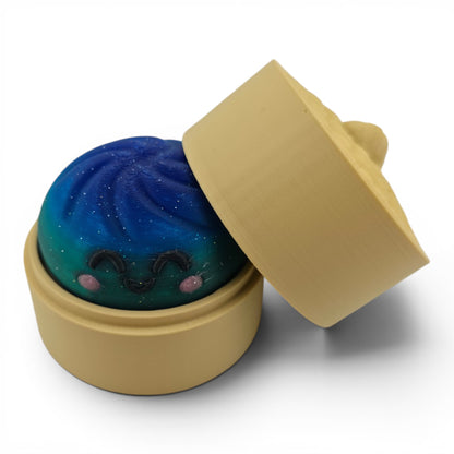 Dumpling Container Clicker – 3D Printed Mechanical Click Sensory Pad for Desk, Stress Relief, Anxiety, ADHD