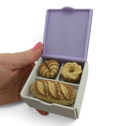 Bakery Box Clicker – 3D Printed Fidget | Openable Lid & Random Pastries | Cute Collectible Desk Decor