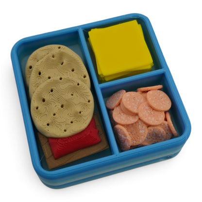 Bento Box Clicker – 3D Printed Fidget | Random Food Inserts | Japanese-Inspired Desk & Collectible Decor