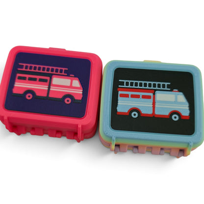 Lunchbox Clicker – 3D Printed Fidget | Movable Handle & Random Food Keycaps | Opening & Closing Lunchbox