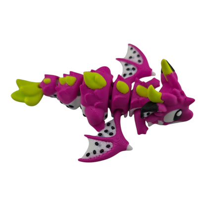 Dragon Fruit Mini Dragon by 3DGOB with fruit-inspired scales and seed-speckled wings