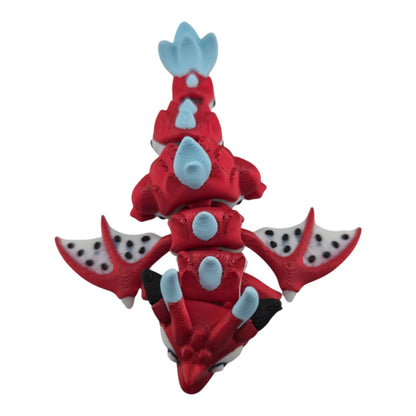 Dragon Fruit Mini Dragon by 3DGOB with fruit-inspired scales and seed-speckled wings
