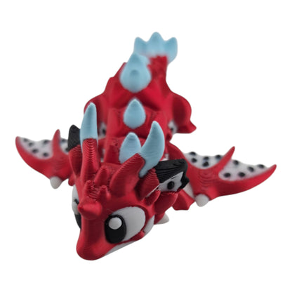 Dragon Fruit Mini Dragon by 3DGOB with fruit-inspired scales and seed-speckled wings