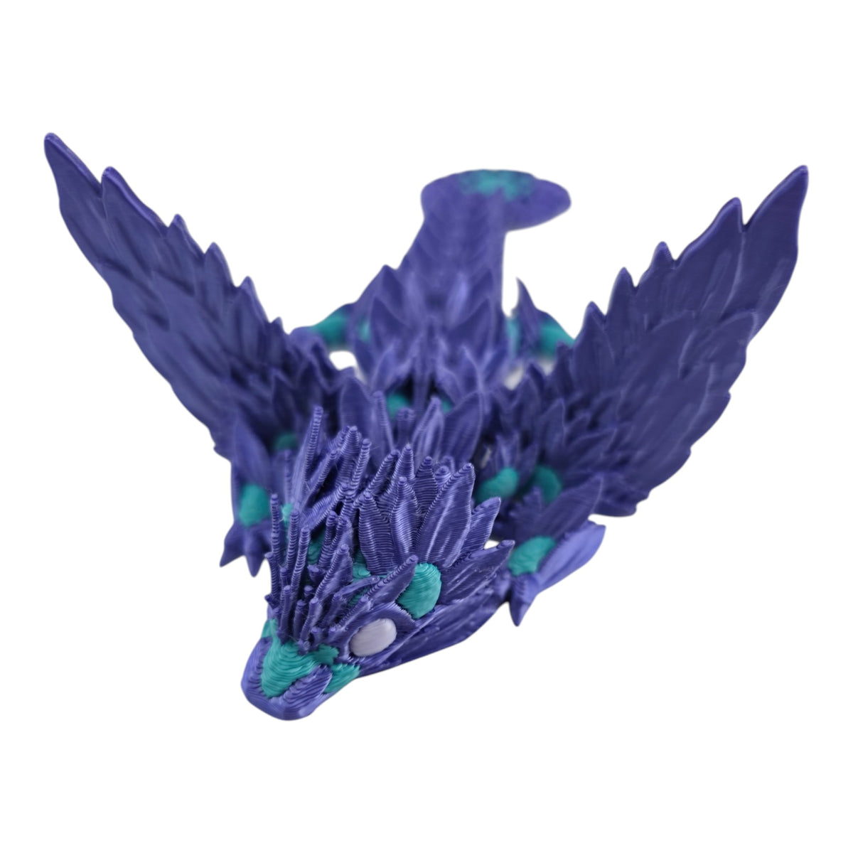 Winged Sunflower Baby Dragon by Cinderwing3D with flower-inspired wing and body details