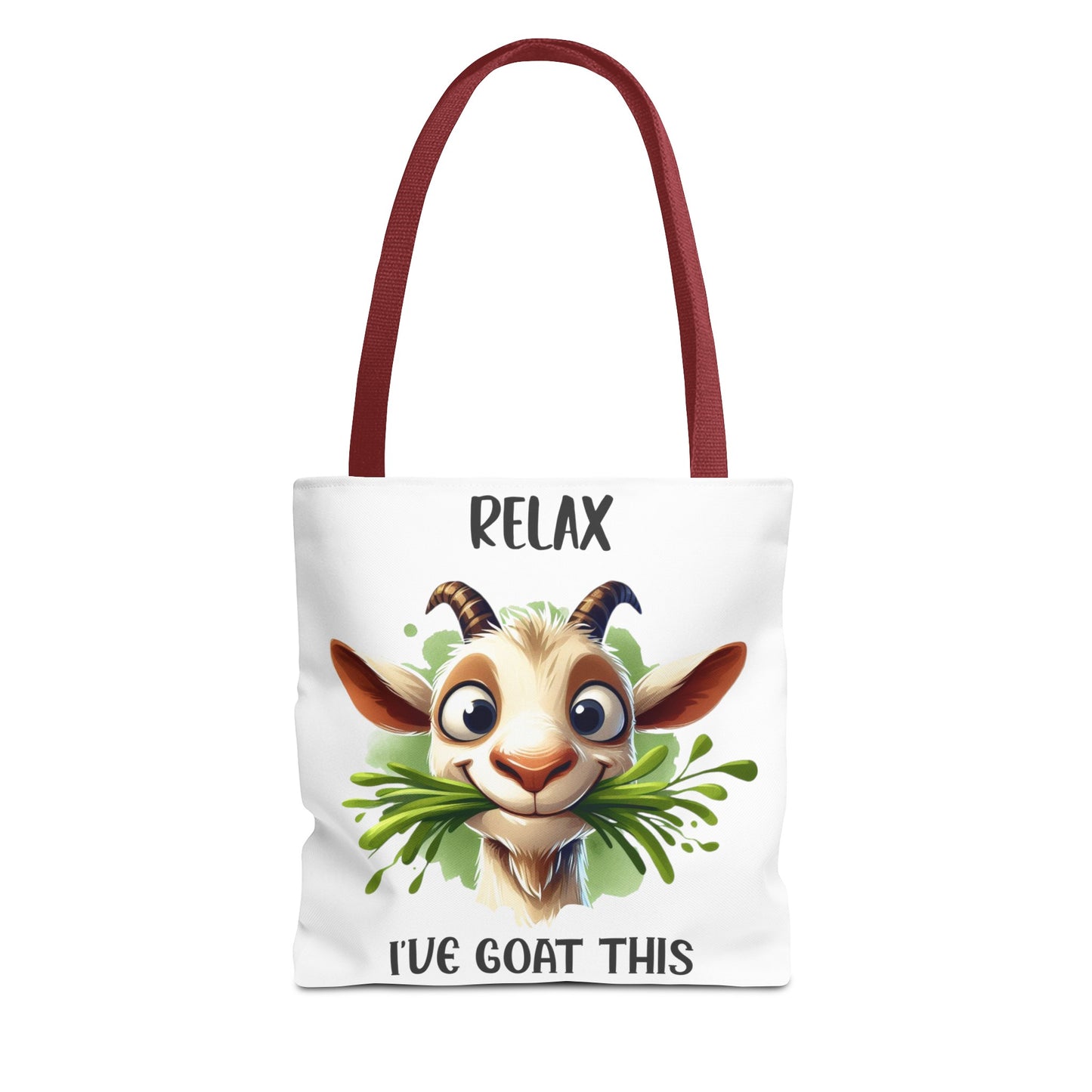 Relax, I've Goat This! Cartoon Tote Bag