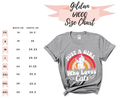Just A Girl Who Loves Cats Shirt, Cat shirt, Cat Lover Shirt, Kitten T-shirts, Animal Lover Shirt