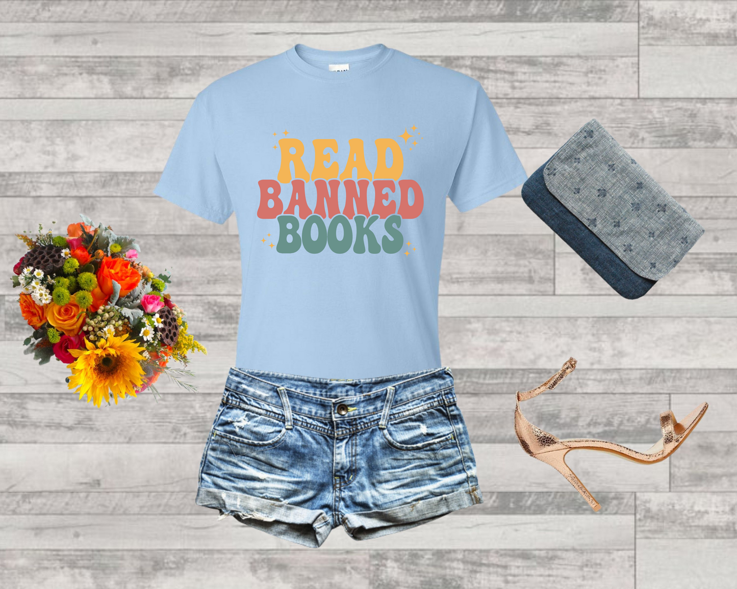 Read Banned Books Shirt, Banned Book Shirt, Reader Shirt, Book Nerd Shirt, Gift For Book Lover, Bookworm Shirt, Book Reader Shirt
