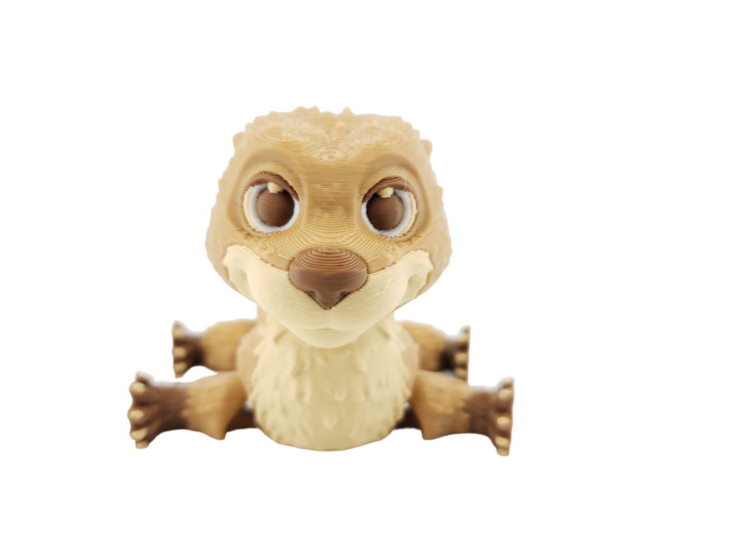 Articulated Otter - 3D Printed Fantasy Creature - Authorized Seller - Articulated Figure