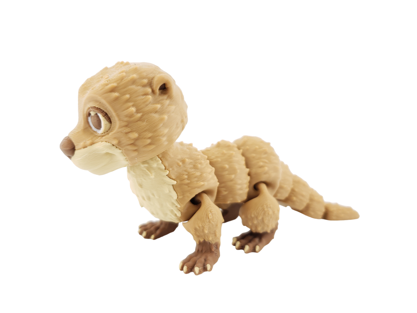 Articulated Otter - 3D Printed Fantasy Creature - Authorized Seller - Articulated Figure