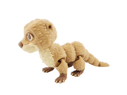 Articulated Otter - 3D Printed Fantasy Creature - Authorized Seller - Articulated Figure