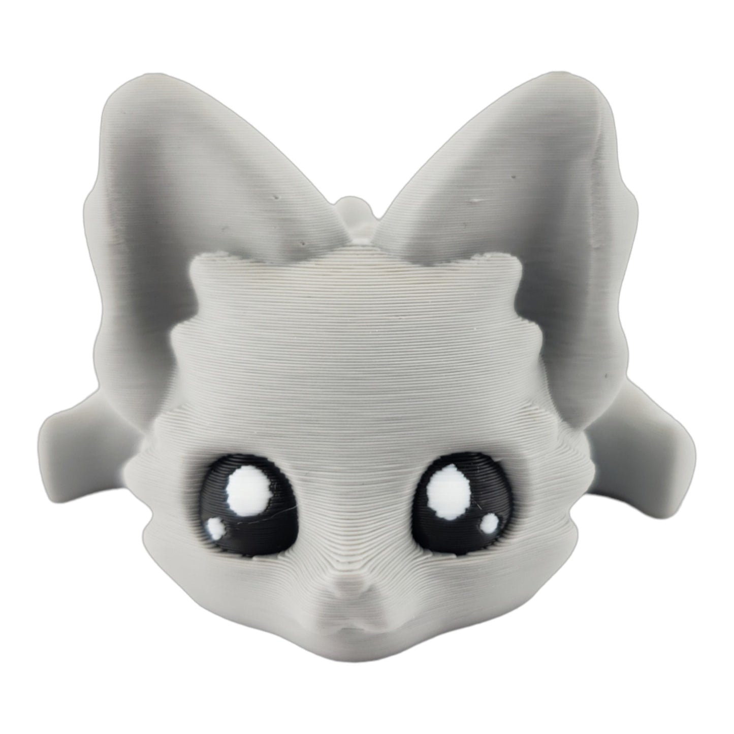 Articulated Cute Flexi Fox 7.5 Inches - 3D Printed Fantasy - Customizable Colors - Authorized Seller - Articulated Desk Buddy