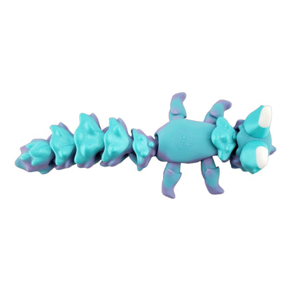 Maddie The Mermaid Flexi Fox 7.5 Inches - 3D Printed Fantasy Creature - Authorized Seller - Articulated
