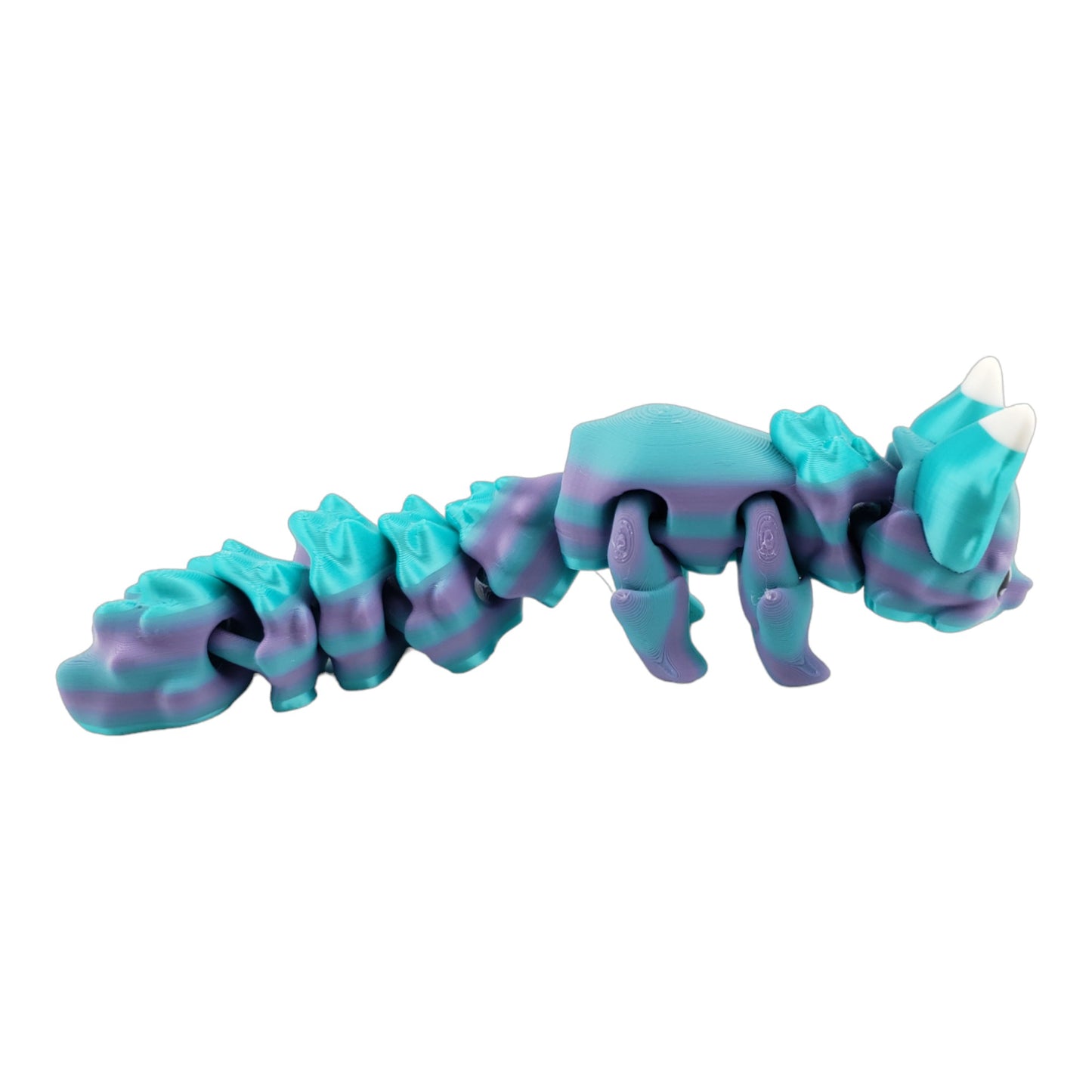 Maddie The Mermaid Flexi Fox 7.5 Inches - 3D Printed Fantasy Creature - Authorized Seller - Articulated