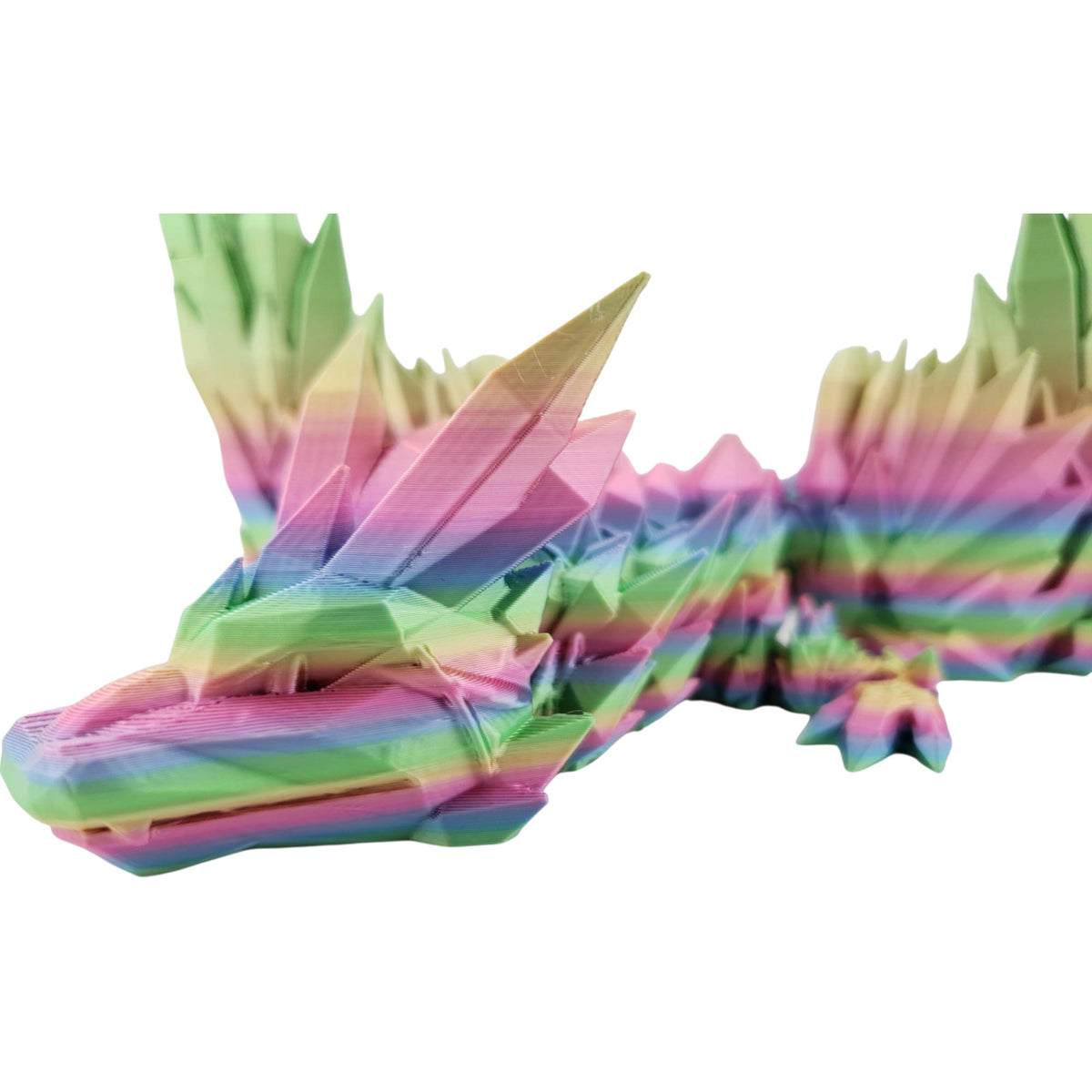 Crystal Wing Dragon profile detail