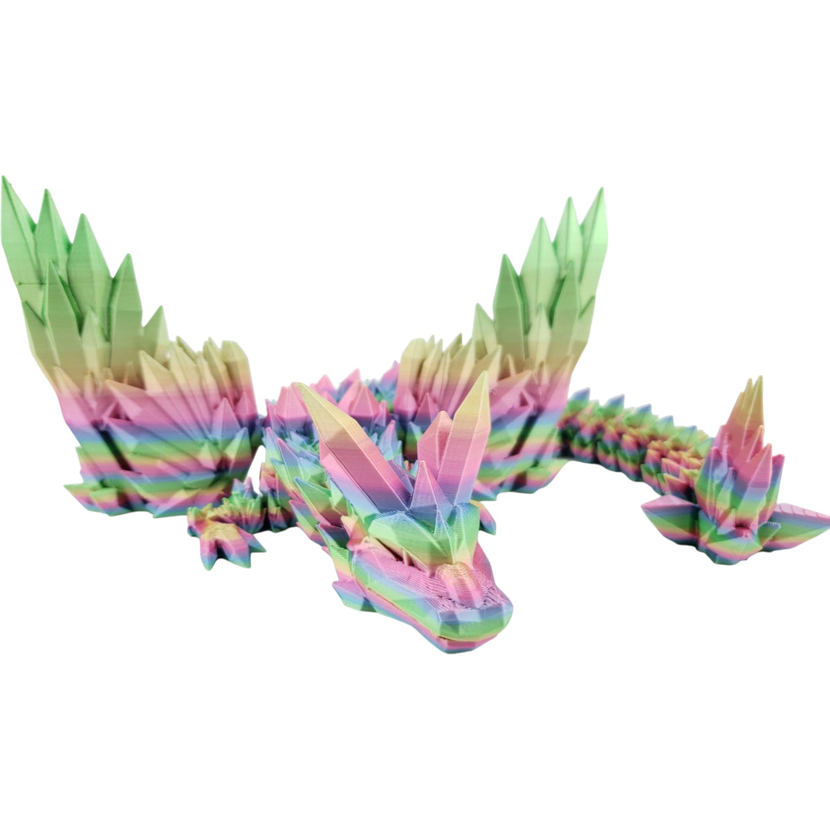 Crystal Wing Dragon wide front view