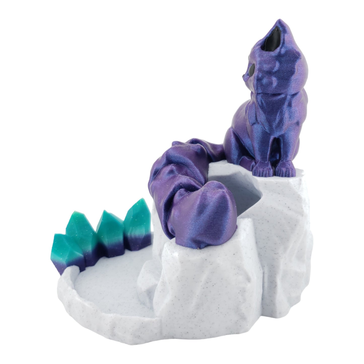 Arcadia Cat Dice Tower – 3D Printed Fantasy Gaming Accessory