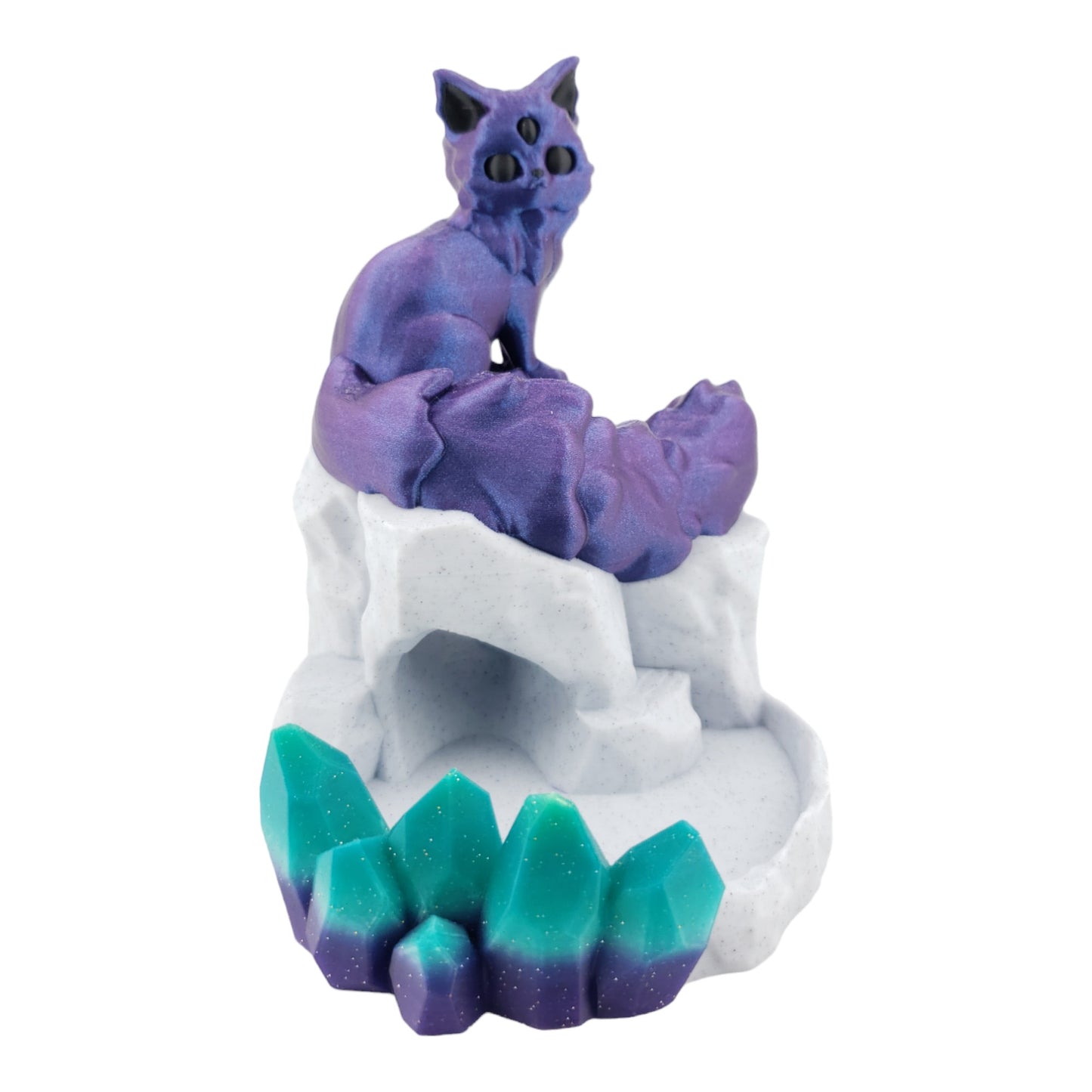 Arcadia Cat Dice Tower – 3D Printed Fantasy Gaming Accessory