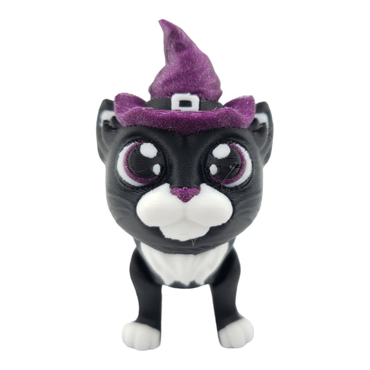 Witch Cat - 3D Printed Halloween Collectible product photo