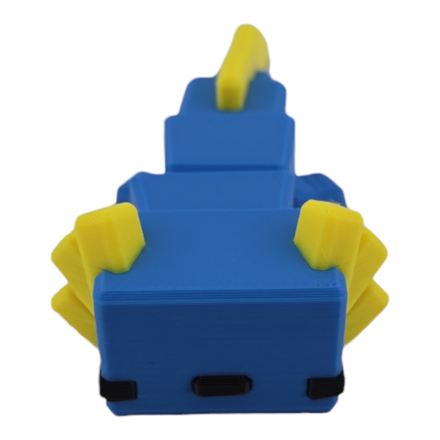 The Geek Galleria Blocky Axolotl – 3D Printed Cube-Body Articulated Figure | Cute Aquatic Desk Companion