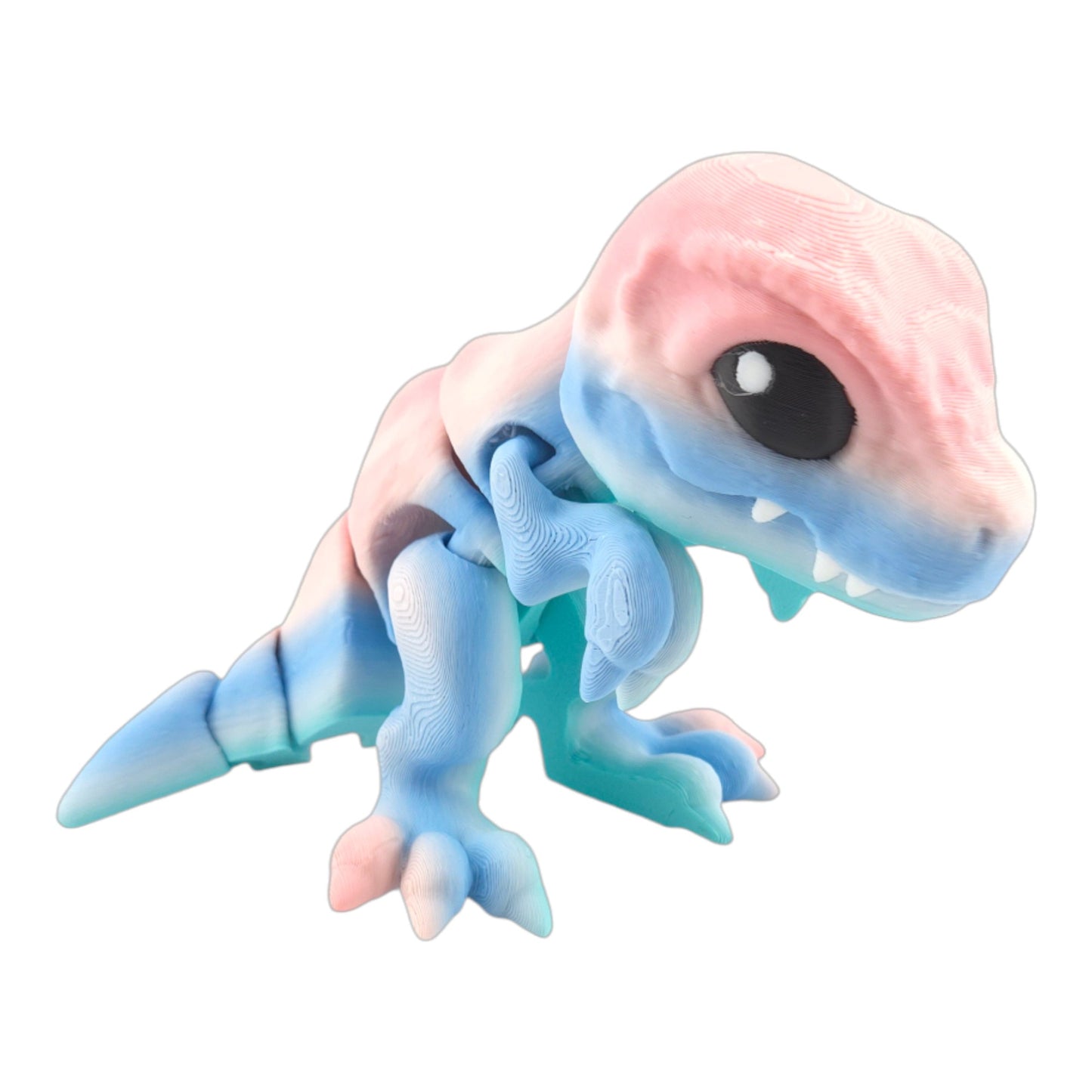Articulated T-Rex – 3D Printed Fantasy Dinosaur Collectible | Poseable Design