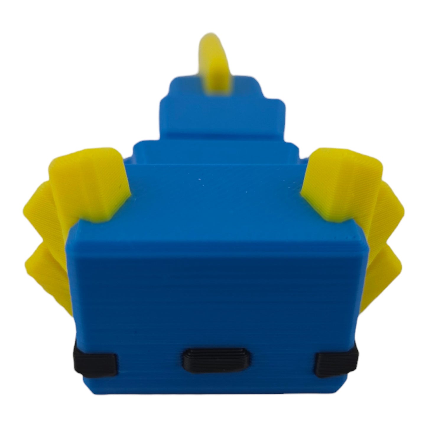 The Geek Galleria Blocky Axolotl – 3D Printed Cube-Body Articulated Figure | Cute Aquatic Desk Companion