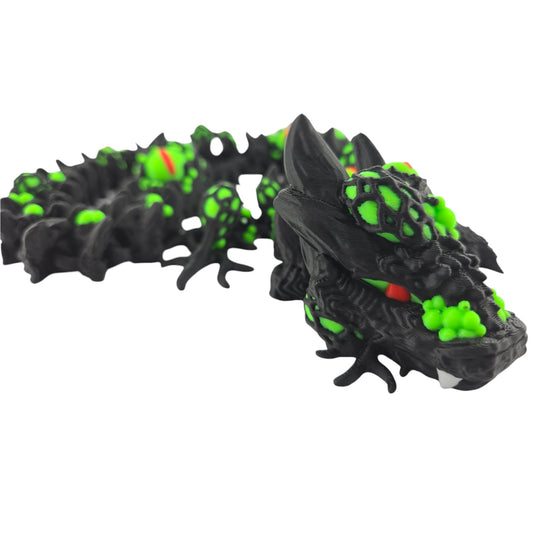 23-Inch Articulated Infested Dragon