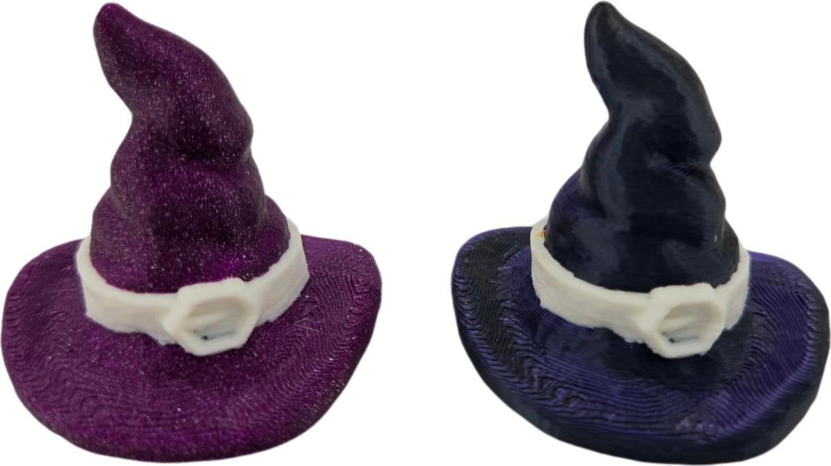 Articulated Witch Turtle - 3D Printed Swappable Hats/Cauldron Covers