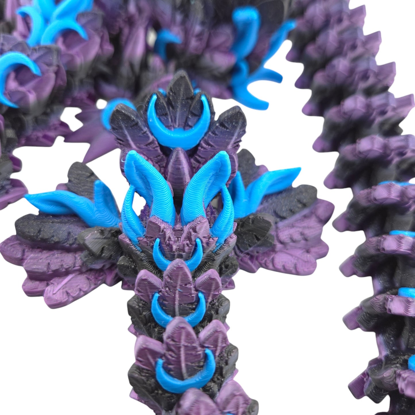 Articulated Lunar Dragon - With and Without Wings - Unique Gift