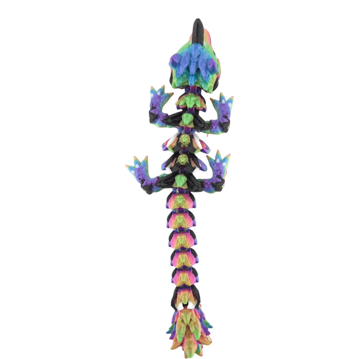 Unicorn Baby Dragon straight articulated body view