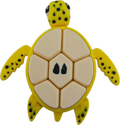 Turtle Fidget Clickers - Desktop and Keychains - Sensory Figures, Mechanical Keys - Autism, ADHD, Stress, Anxiety Relief