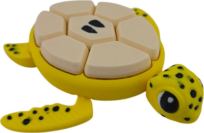 Turtle Fidget Clickers - Desktop and Keychains - Sensory Figures, Mechanical Keys - Autism, ADHD, Stress, Anxiety Relief