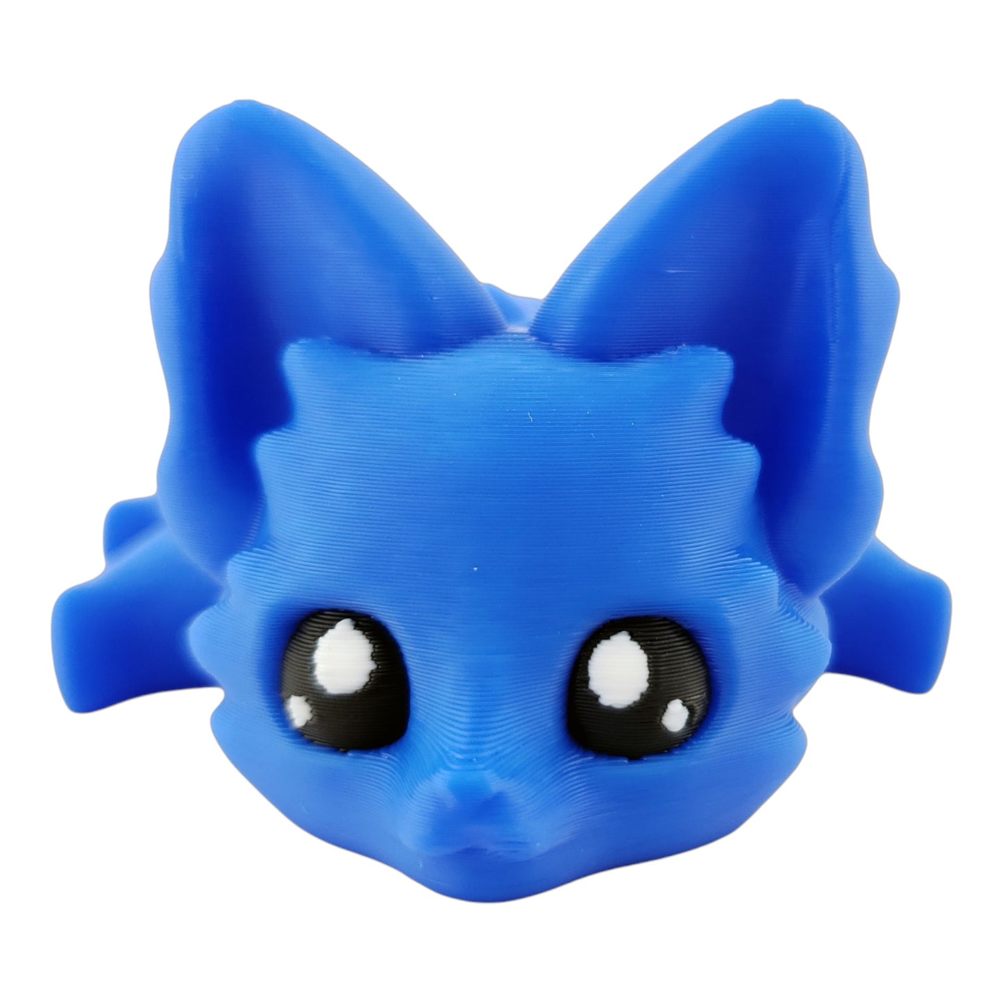 Articulated Cute Flexi Fox 7.5 Inches - 3D Printed Fantasy - Customizable Colors - Authorized Seller - Articulated Desk Buddy