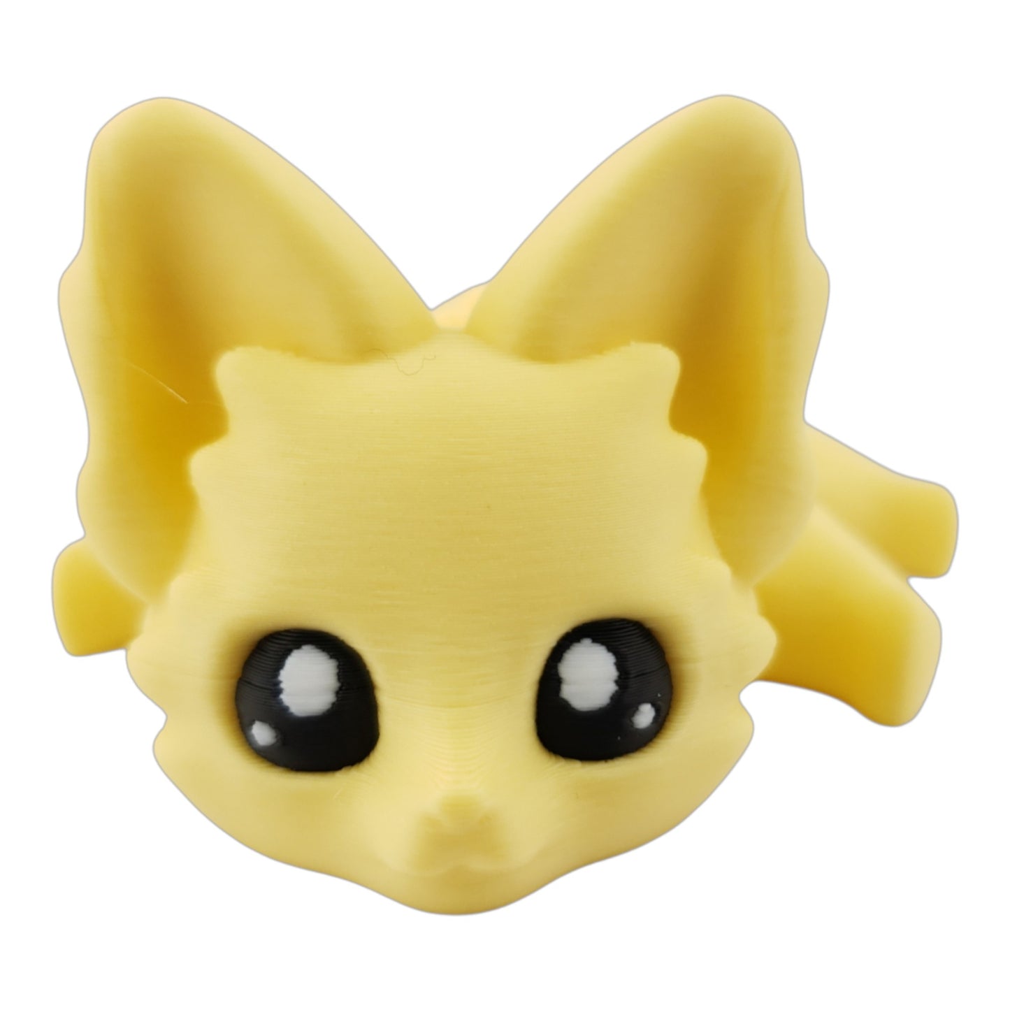 Articulated Cute Flexi Fox 7.5 Inches - 3D Printed Fantasy - Customizable Colors - Authorized Seller - Articulated Desk Buddy