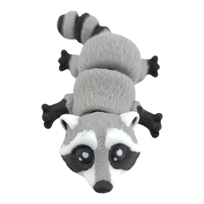 Standard Gray Raccoon 3D printed collectible - view 3